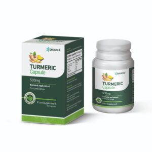 Turmeric Capsule 500mg - [ 60 Capsules]