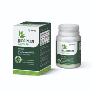 BioGreen 500 mg - [ 60 Capsules ]