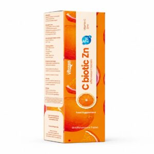 C Biotic Effervescent  Zn Tablets [20 Tablets]